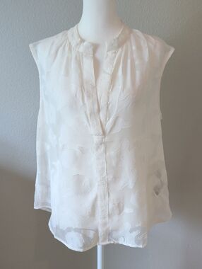 H & M Flowy Jacquard Blouse